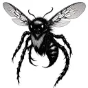 Beelzebub Anime tattoo design idea