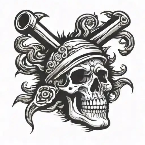 "Long Live B-Rad" tattoo design idea