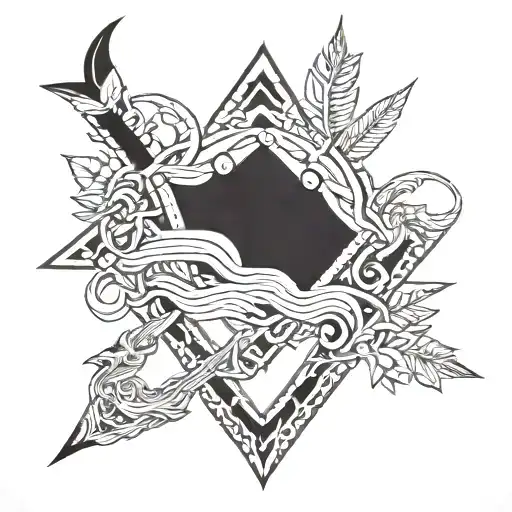 Trader tattoo design idea