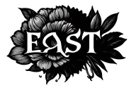 EAST. 2000 tattoo design idea