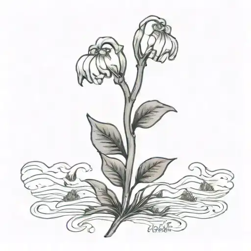 text that says "as I walk through the shadow of the valley of death, I shall fear no evil, for You are with me" tattoo design idea