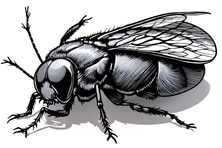 lightning bug tattoo design idea