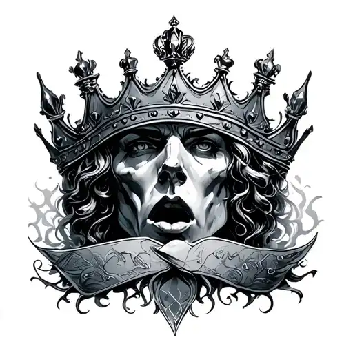 he who reigns within himself and rules passions, desires, and fears is more than a king  tattoo design idea