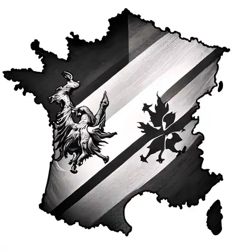 france, enlgand, azores, scottland, spain, germanic empire, iceland tattoo design idea