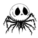 Beetlejuice nightmare before christmas gremlins tattoo design idea