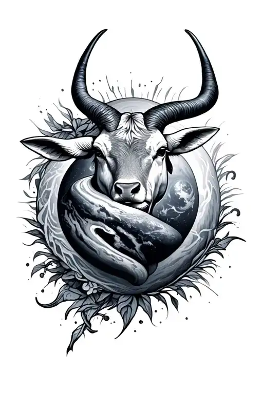 I am 25 year old boy. My sign is Taurus. My element is Earth and my supporting planet is Jupiter. tattoo design idea