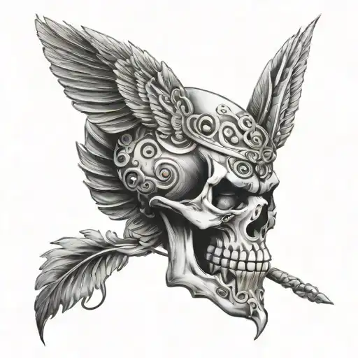 keep quiet tattoo design idea