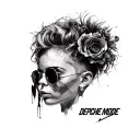 Depeche Mode tattoo design idea