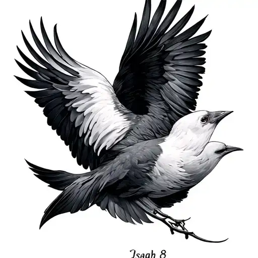 Isaiah 6:8 tattoo design idea