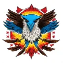 thunderbird tattoo design idea