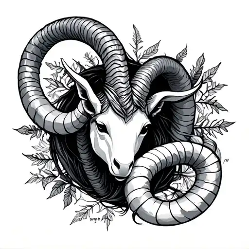 Capricorn, 444, jhane, 1993 written sign tattoo design idea