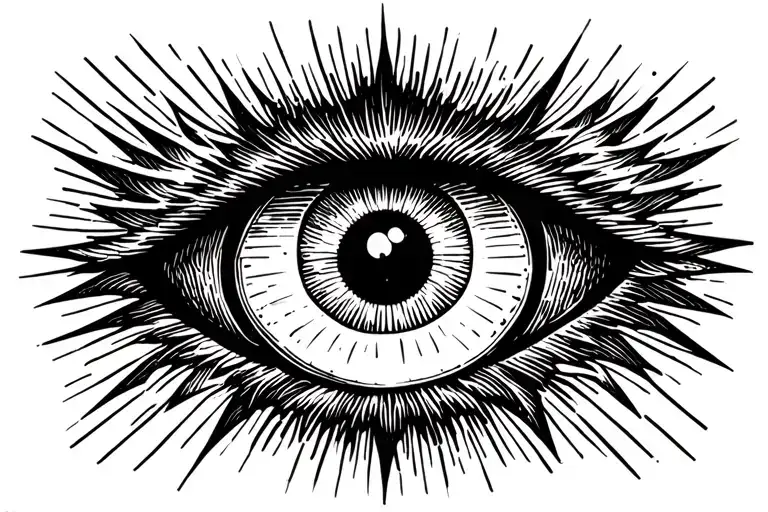 Sharingan de Itach tattoo design idea