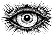 Sharingan de Itach tattoo design idea