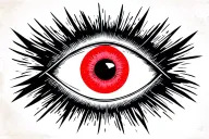 Sharingan de Itach tattoo design idea