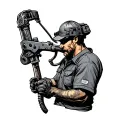 mechanic logger tattoo design idea