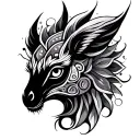 Alebrije tattoo design idea