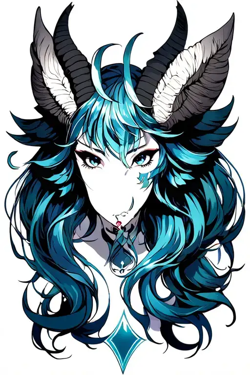 Gemini Aries tattoo design idea