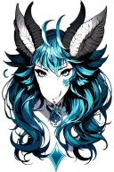 Gemini Aries tattoo design idea