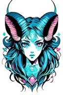 Gemini Aries tattoo design idea