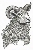 Fear the Lamb tattoo design idea