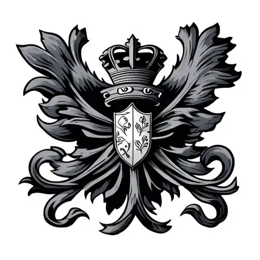 Polish Crest tattoo design idea