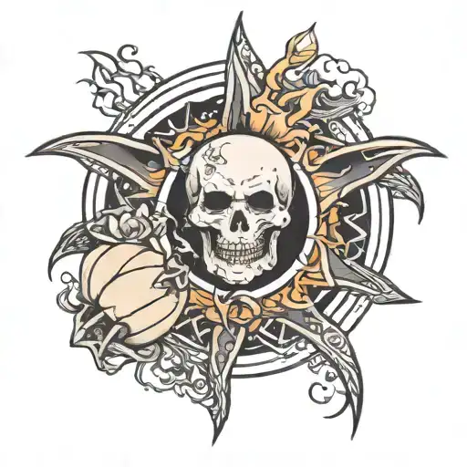 smashing pumpkins tattoo design idea