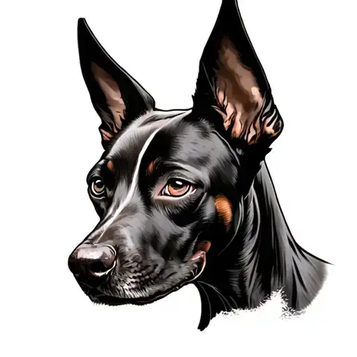 Xoloitzcuintle tattoo design idea