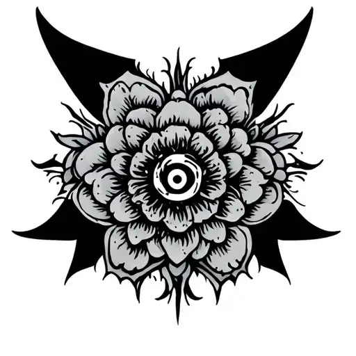 eating disorder symbol tattoo design idea