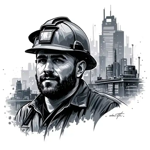 Civil Engineer tattoo design idea