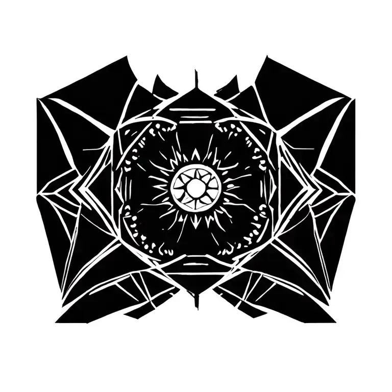 Sonne tattoo design idea