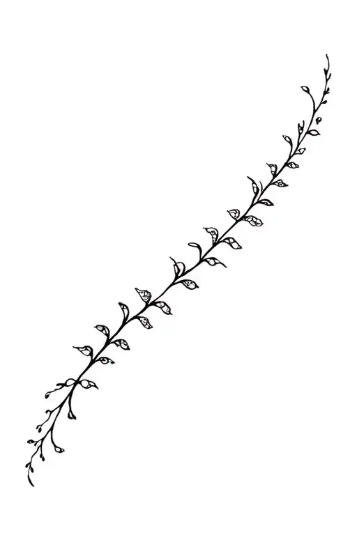 dainty ocean themed spine tattoo design tattoo design idea