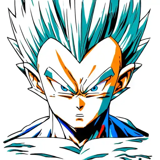 Vegeta Bigbang Attack tattoo design idea