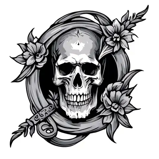 Anglo Saxon tattoo design idea