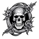 Anglo Saxon tattoo design idea