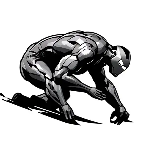 ironman triathlon tattoo design idea