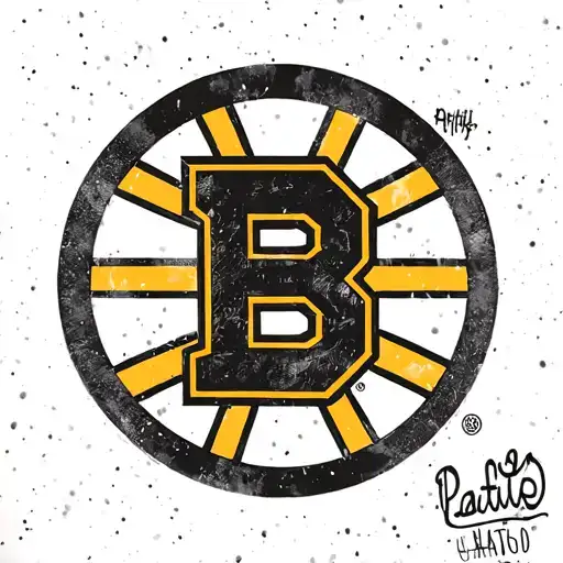 Boston bruins B filling MA tattoo design idea