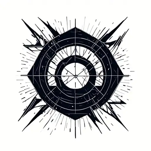 linkin park logo minutes to midnight tattoo design idea