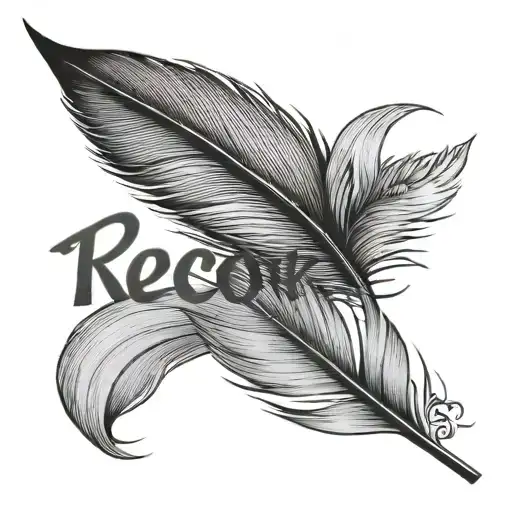 pecock feather with name on it kushal sunsine Gemini and date of birth 7 August 1991 tattoo design idea