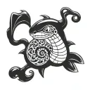 Dratini tattoo design idea