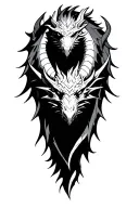Norse Dragon tattoo design idea