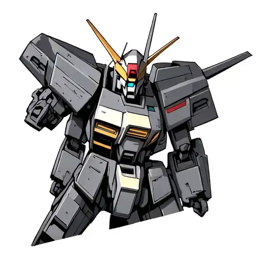 Gundam tattoo design idea