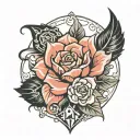 Eleven  twenty one. 83 tattoo design idea