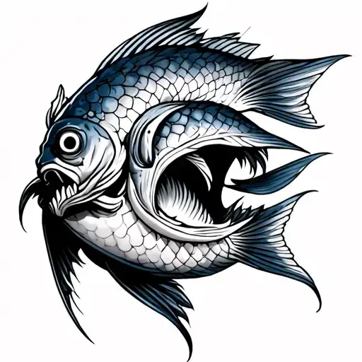 pisces, cancer and virgo tattoo design idea