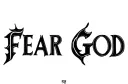 "Fear God" tattoo design idea