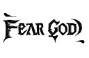 "Fear God" tattoo design idea