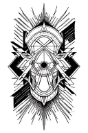 Dad Memorial tattoo design idea