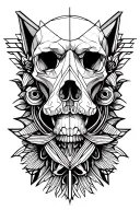 Dad Memorial tattoo design idea