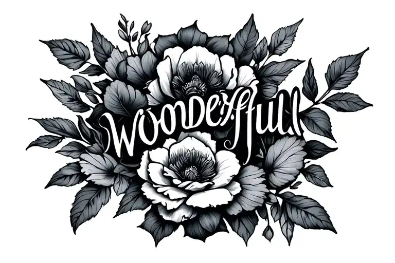 fearfully and wonderfully made tattoo design idea