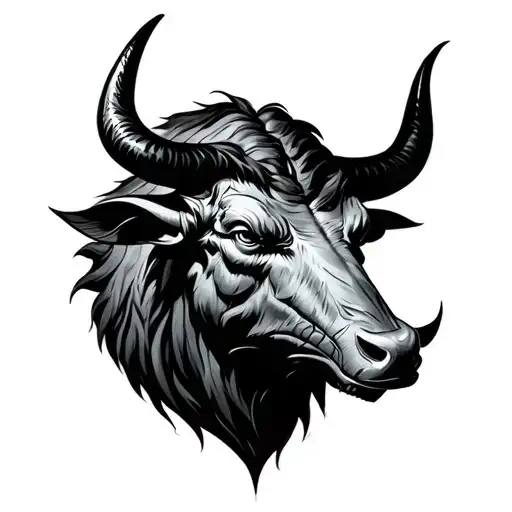 Minotaur tattoo design idea