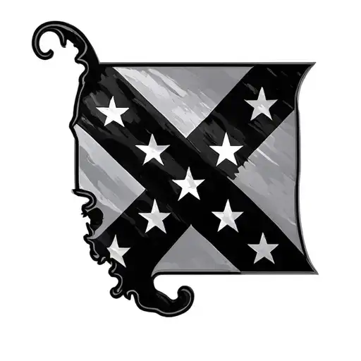 Tennessee Flag tattoo design idea